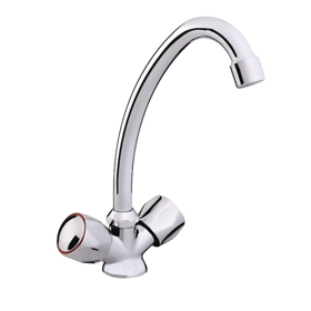 Kitchen faucet Rubineta Globo R-8, Silver