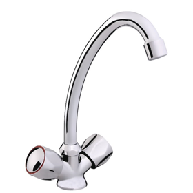 Kitchen faucet Rubineta Globo R-8, Silver