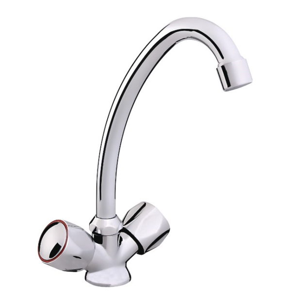 Kitchen faucet Rubineta Globo R-8, Silver