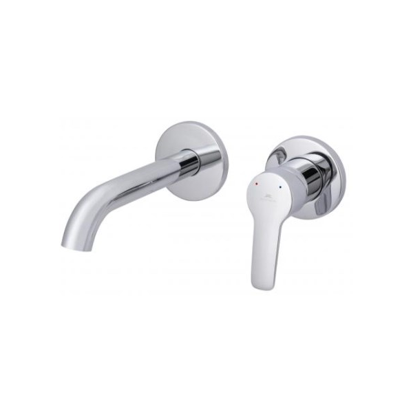 Mixer faucet hidden Rubineta Torino-1F, Silver
