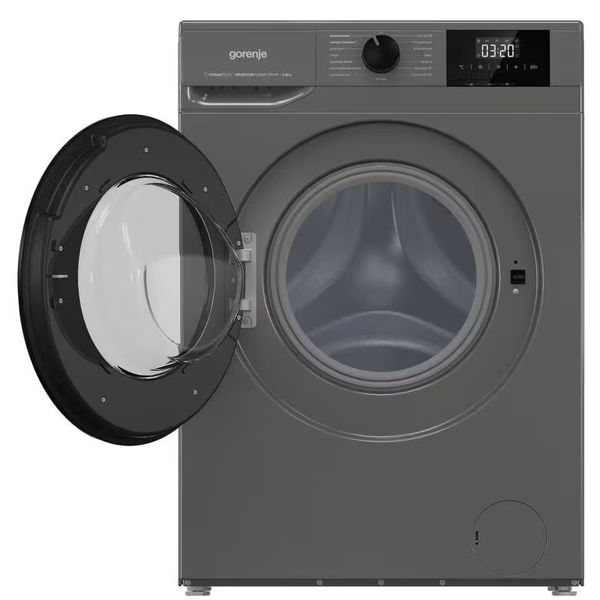 სარეცხი მანქანა Gorenje W3NGPI61SAST/C, 6Kg, A, 1000Rpm, 72Db, Washing Machine, Grey