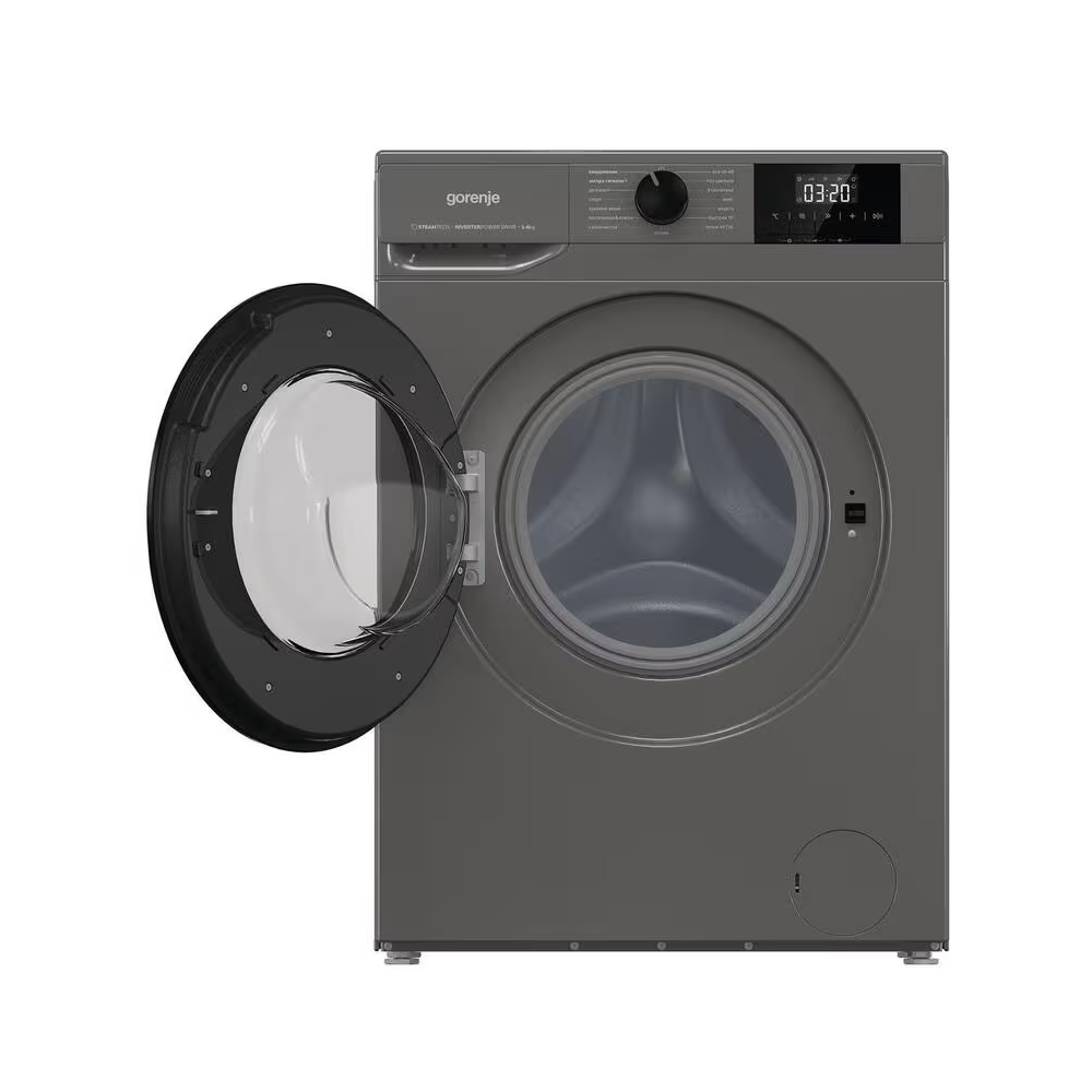 სარეცხი მანქანა Gorenje W3NGPI61SAST/C, 6Kg, A, 1000Rpm, 72Db, Washing Machine, Grey