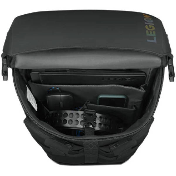 ნოუთბუქის ჩანთა Lenovo GX41C86982 Legion Active, 17", Backpack, Black