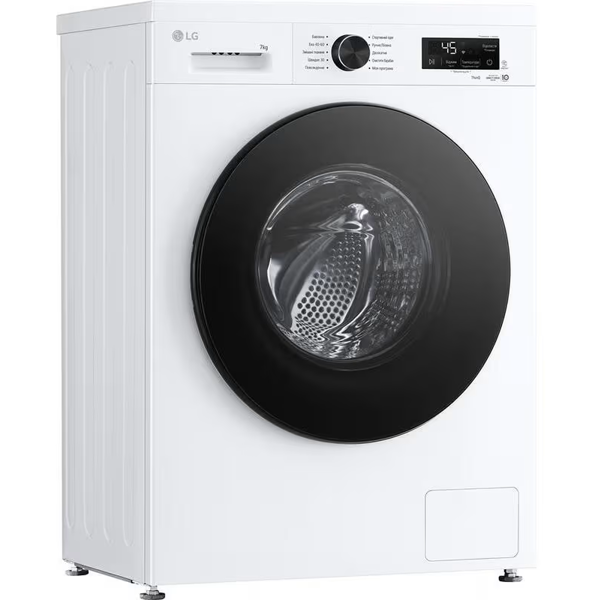 სარეცხი მანქანა LG F2Y2HYP65.AGWQME3, 7Kg, A, 1200Rpm, Washing Machine, White