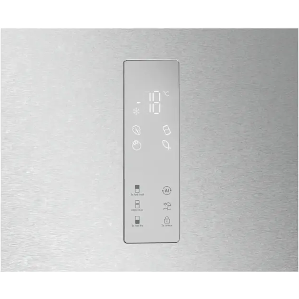 Refrigerator Dreame DRB450WMBDEU, 456L, 39Db, No Frost, Inox