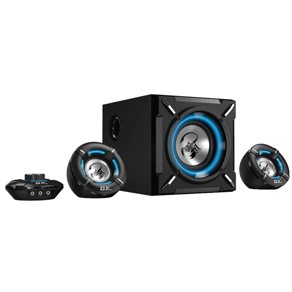 Speakers Genius 31730043400 SW-G2.1 1000, 26W, 3.5mm, RCA, Black