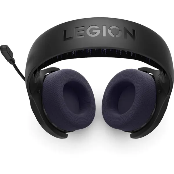 ყურსასმენი Lenovo GXD1R34013 Legion H410, Gaming Headset, Wireless, Bluetooth, USB, Black