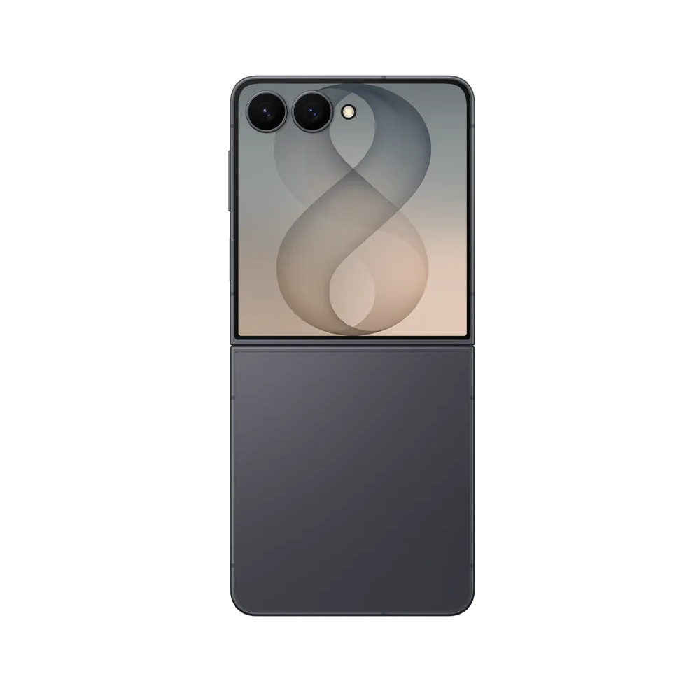 მობილური ტელეფონი Samsung Galaxy Z Flip 8, 12GB, 512GB, Nano-SIM + eSIM, 5G, NFC, Graphite