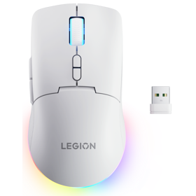 მაუსი Lenovo GY51V60437 Legion M220, Wireless, Bluetooth, USB, Gaming Mouse, Glacier White