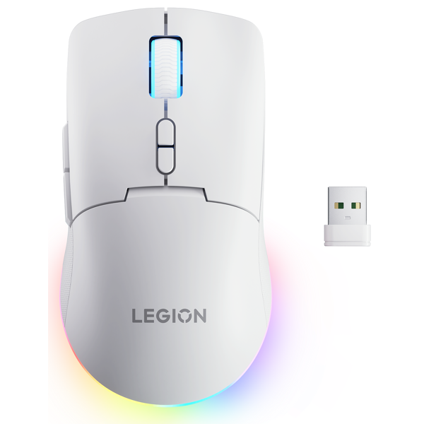 Gaming Mouse Lenovo GY51V60437 Legion M220, Wireless, Bluetooth, USB, Glacier White