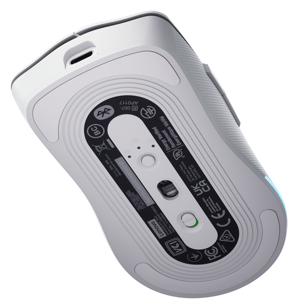 მაუსი Lenovo GY51V60437 Legion M220, Wireless, Bluetooth, USB, Gaming Mouse, Glacier White