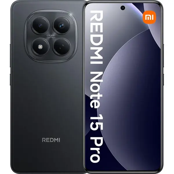 Mobile Phone Xiaomi Redmi Note 15 Pro, 12GB, 512GB, Dual SIM, LTE, NFC, Black