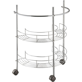 აბაზანის თარო MSV 140308, Bathroom Shelf, Chrome