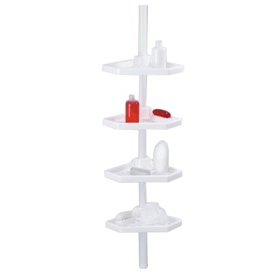 აბაზანის თარო Primanova 16010275, Bathroom Shelf, White