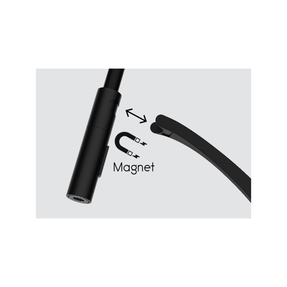 Kitchen faucet Rubineta Ultima-50 UL50068, Black