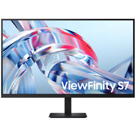 მონიტორი Samsung LS32H700EAIXCI ViewFinity S7 S70H, 32", Monitor, 4K UHD, IPS, HDMI, DP, 3.5mm, Black