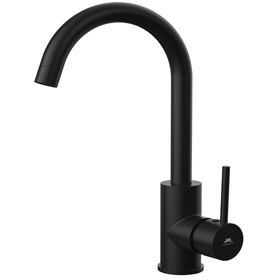 Kitchen faucet Rubineta Axe 33 BK2, Black