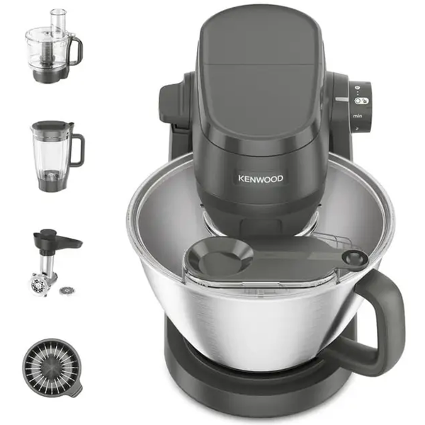 სამზარეულოს კომბაინი Kenwood KHC30.070GY, 1000W, 4.3L, Food Processor, Grey
