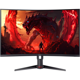 მონიტორი Acer UM.HX3EE.105 XZ323QU Z1BMIIPRX, 32", Curved Monitor, VA, QHD, HDMI, DP, Black