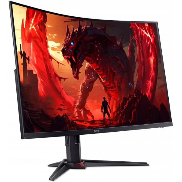 Curved Monitor Acer UM.HX3EE.211 Nitro XZ273U X2bmiiprx, 27", VA, QHD, HDMI, DP, Black