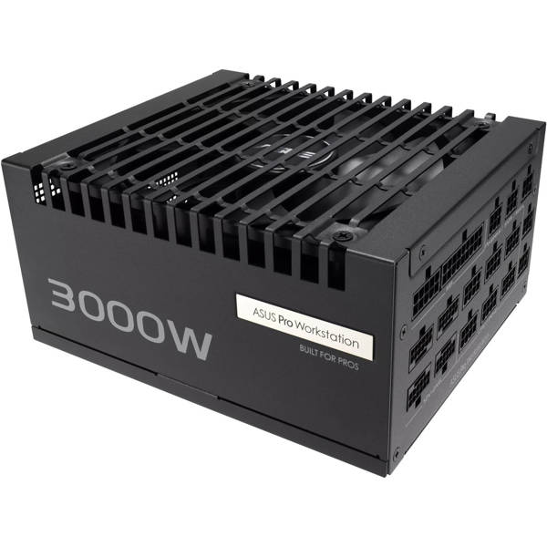Power Supply ASUS 90YE00Z0-B0EA00 Pro WS, 3000W, 80 PLUS Platinum, Black