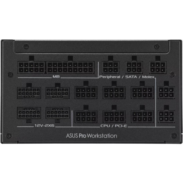 Power Supply ASUS 90YE00Z1-B0NA00 Pro WS, 2200W, 80 PLUS Platinum, Black