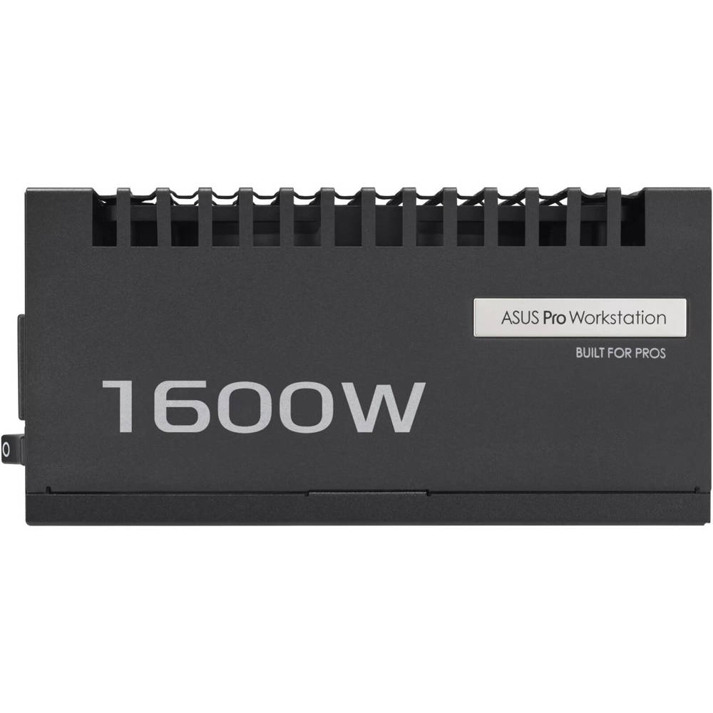კვების ბლოკი ASUS 90YE00Z2-B0NA00 Pro WS, 1600W, 80 PLUS Platinum, Power Supply, Black