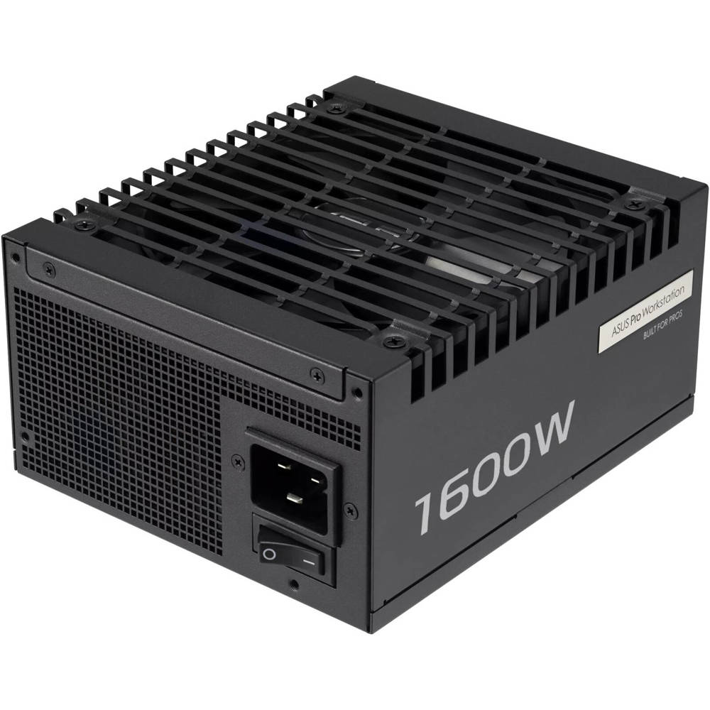 კვების ბლოკი ASUS 90YE00Z2-B0NA00 Pro WS, 1600W, 80 PLUS Platinum, Power Supply, Black