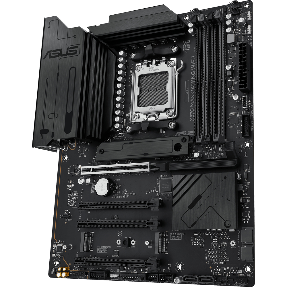Motherboard Asus 90MB1LY0-M0EAY0 X870 MAX GAMING WIFI7, AM5, DDR5, 256GB