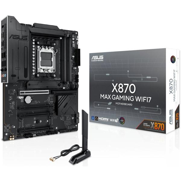 Motherboard Asus 90MB1LY0-M0EAY0 X870 MAX GAMING WIFI7, AM5, DDR5, 256GB