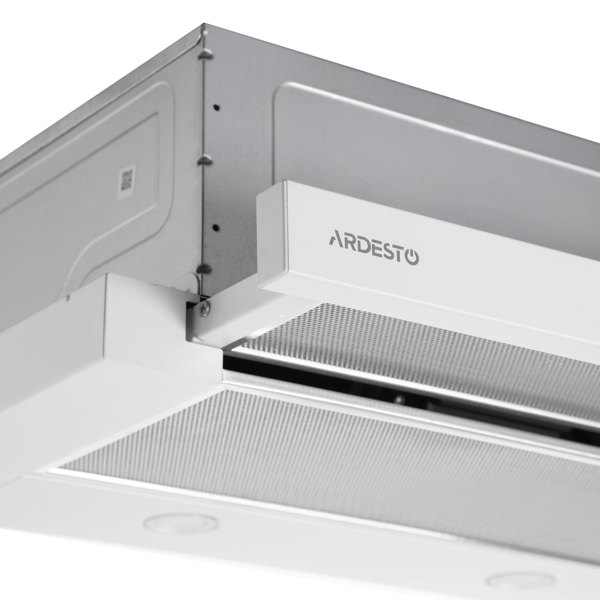 ჩასაშენებელი გამწოვი Ardesto HT-F700MW, 450m³/H, Built in Hood, White