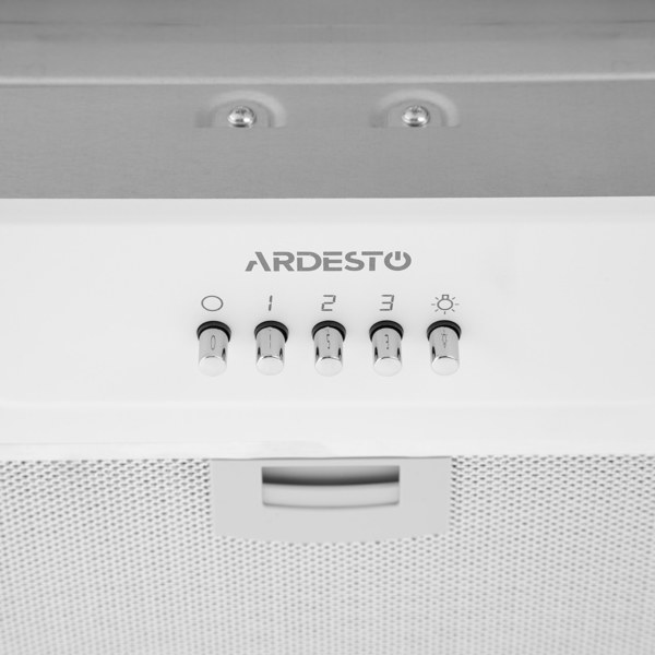Built in Hood Ardesto HFI-F700MW, 450m³/H, White