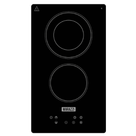 Built-in electric Cooktop Marazzi MSBH-HLC30B1(BG), Black