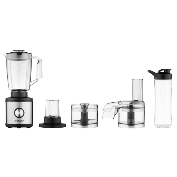 ბლენდერი Ardesto SBG-MF400B, 400W, 1L, Blender, Silver/Black