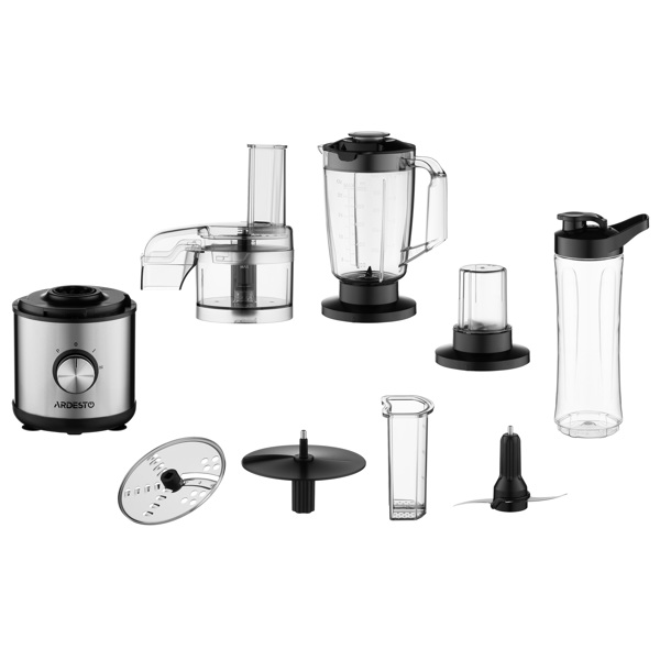 ბლენდერი Ardesto SBG-MF400B, 400W, 1L, Blender, Silver/Black