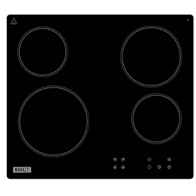 Built-in electric Cooktop Marazzi MSBH-HLC60B6(BG), Black