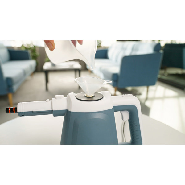 Steam Cleaner Ardesto STC-C1200W3-5, 1200W, 0.4L, White/Blue