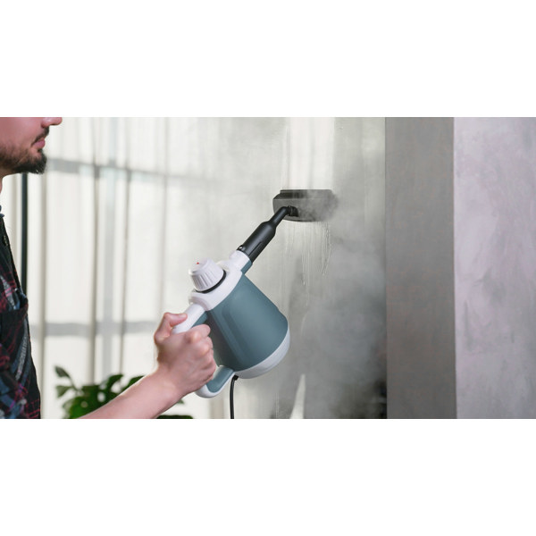 Steam Cleaner Ardesto STC-C1200W3-5, 1200W, 0.4L, White/Blue