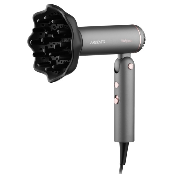 Hair Dryer Ardesto HD-R360PT Pink Touch, 1300W, Grey
