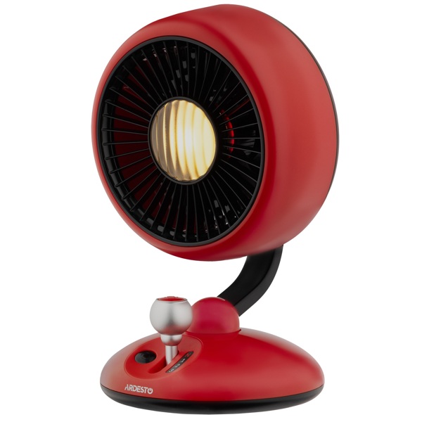 ვენტილატორი Ardesto FT-F3600RD AviaFan, 3.7W, Rechargeable Fan, Red