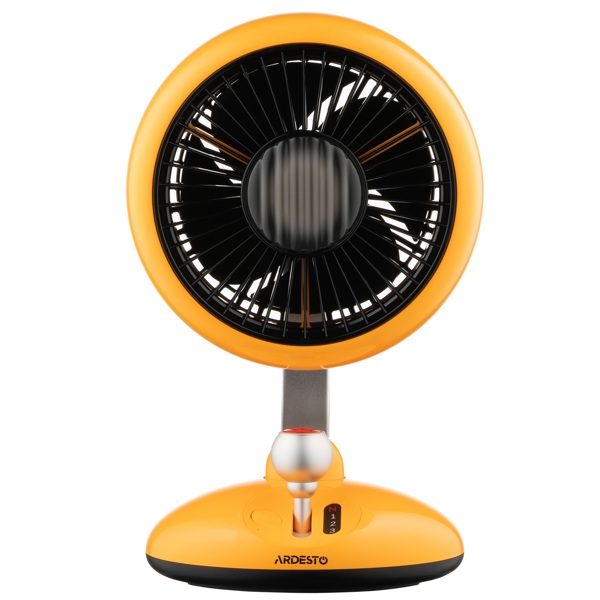 ვენტილატორი Ardesto FT-F3600Y AviaFan, 3.7W, Rechargeable Fan, Yellow