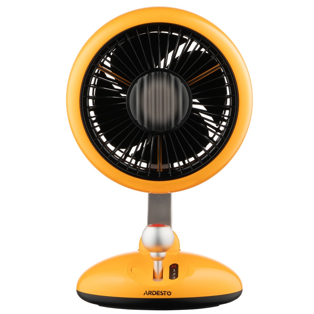 Rechargeable Fan Ardesto FT-F3600Y AviaFan, 3.7W, Yellow