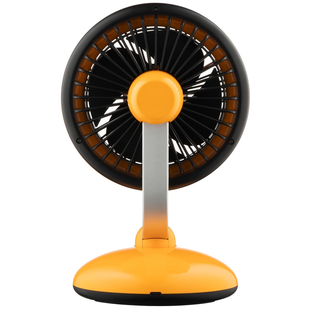 Rechargeable Fan Ardesto FT-F3600Y AviaFan, 3.7W, Yellow