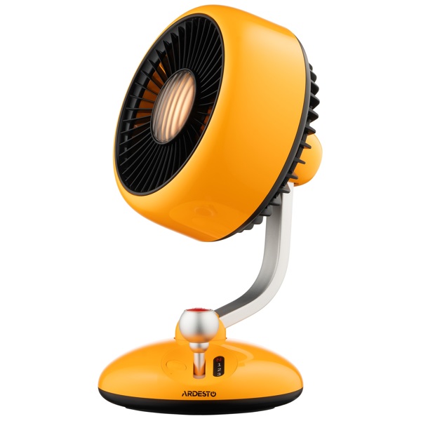 ვენტილატორი Ardesto FT-F3600Y AviaFan, 3.7W, Rechargeable Fan, Yellow