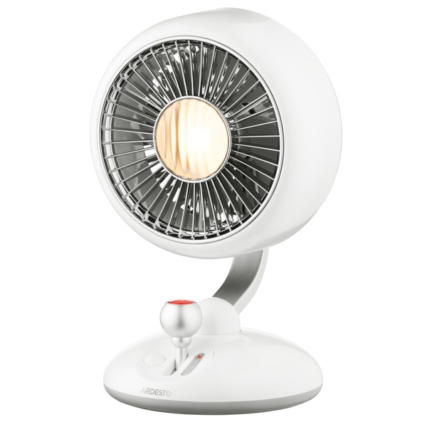 ვენტილატორი Ardesto FT-F3600W AviaFan, 3.7W, Rechargeable Fan, White