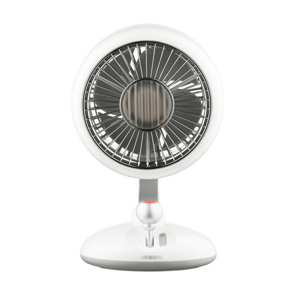 ვენტილატორი Ardesto FT-F3600W AviaFan, 3.7W, Rechargeable Fan, White