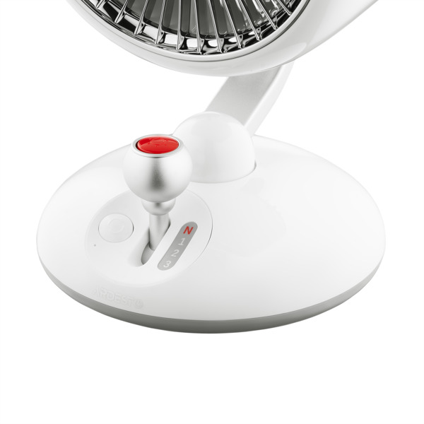 ვენტილატორი Ardesto FT-F3600W AviaFan, 3.7W, Rechargeable Fan, White