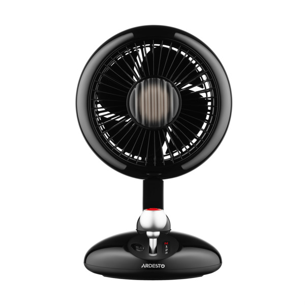 ვენტილატორი Ardesto FT-F3600BL AviaFan, 3.7W, Rechargeable Fan, Black
