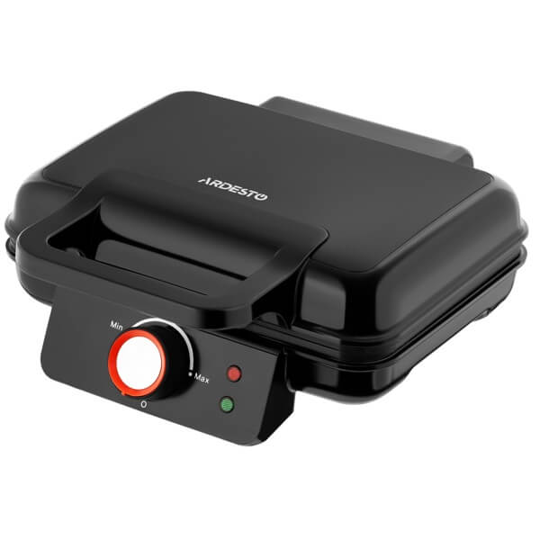 Waffle Maker Ardesto SM-L100LWAFFLE, 1200W, Black