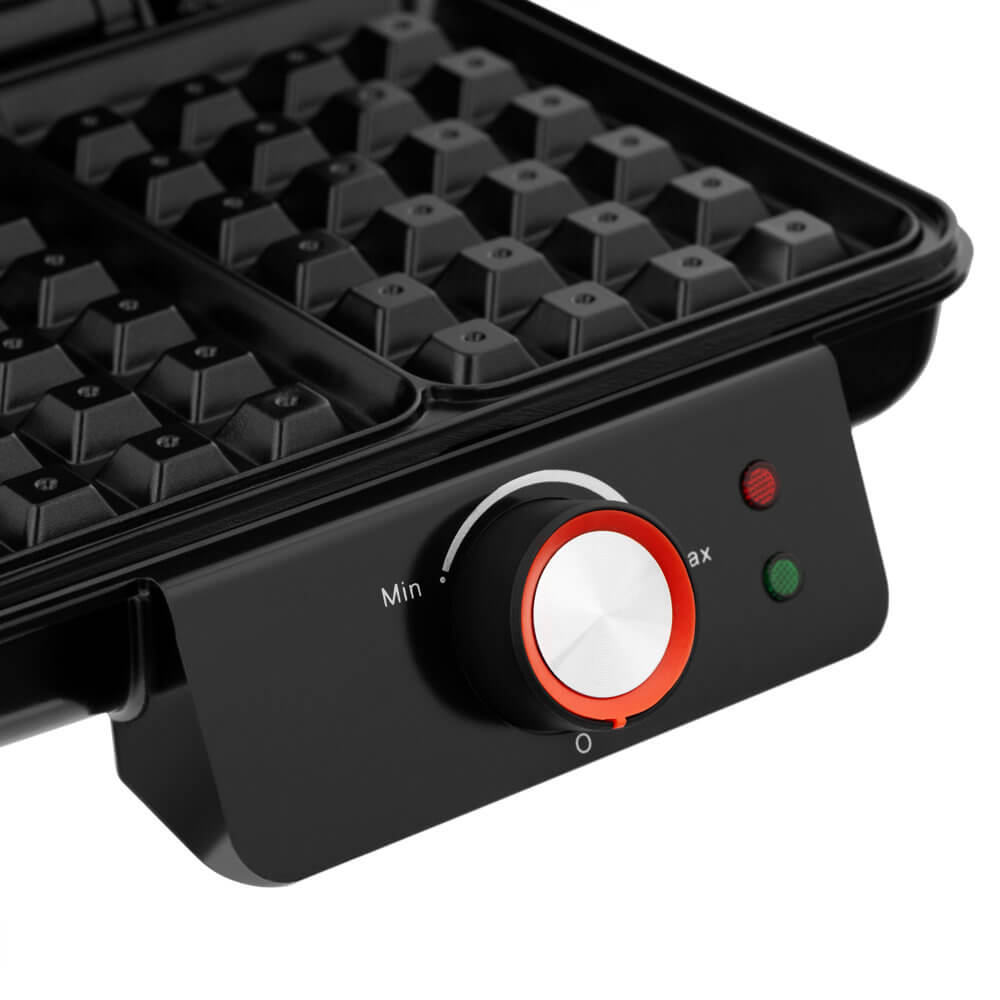 Waffle Maker Ardesto SM-L100LWAFFLE, 1200W, Black